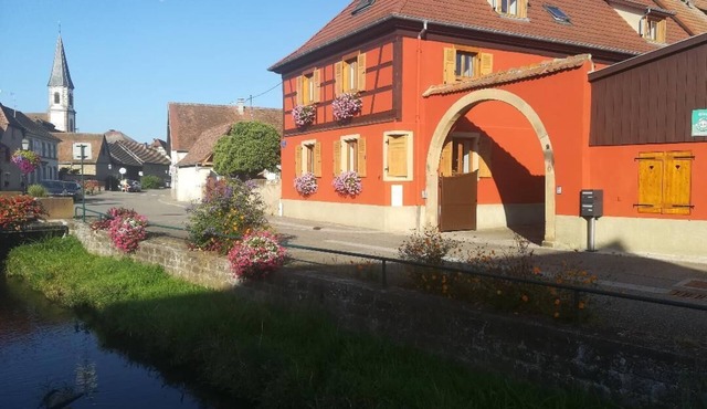 Comfortable cottage prox. Obernai between Strasbourg and Colmar wine route