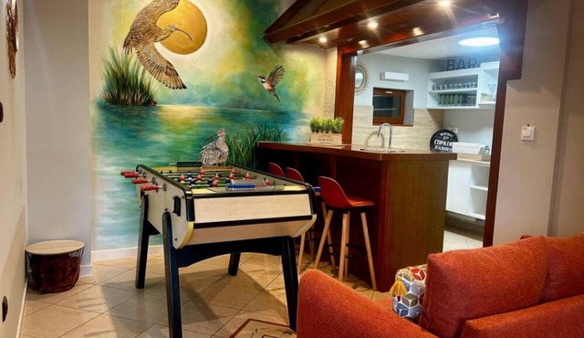 Comfortable family home with table soccer, outdoors, 30 minutes from Europa Park!