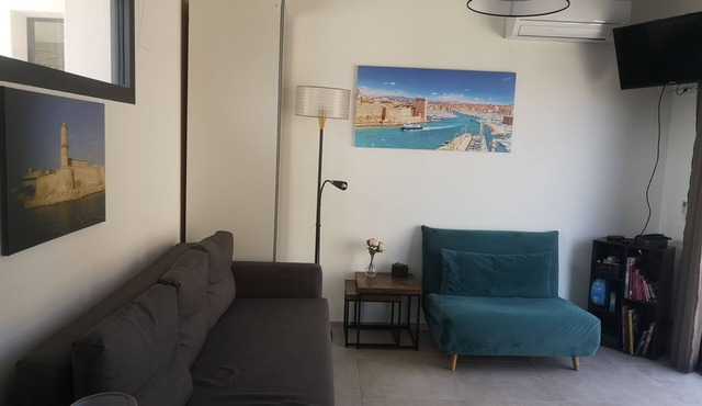 Comfortable studio for 3 people