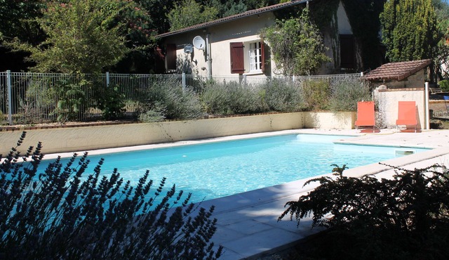 Comfortable French house in beautiful location.
