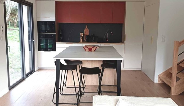 Comfortable house 5 minutes' walk from the banks of the Rance, ideal for families!
