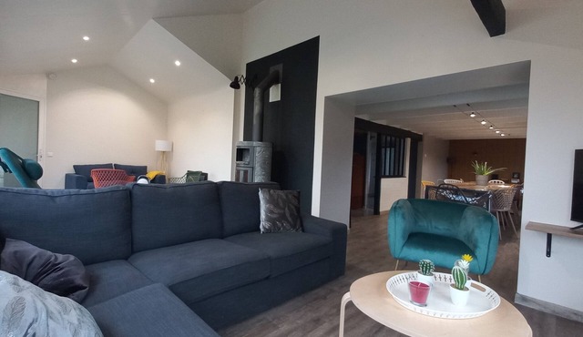 Comfortable house (10 persons), 1,5 km from the sea (Finistère Sud - Bretagne)