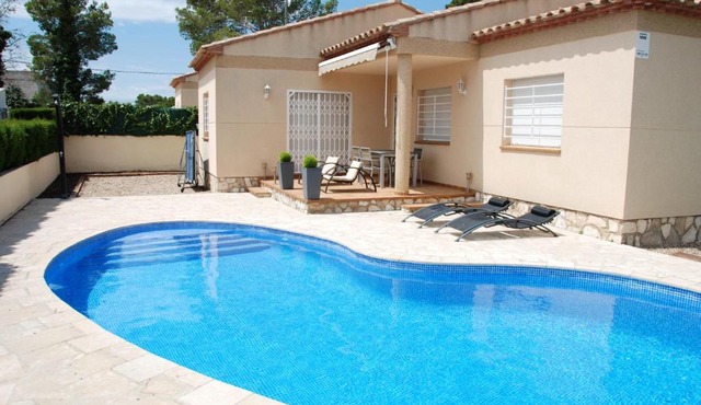 Comfortable House in Les Tres Cales with Private Pool