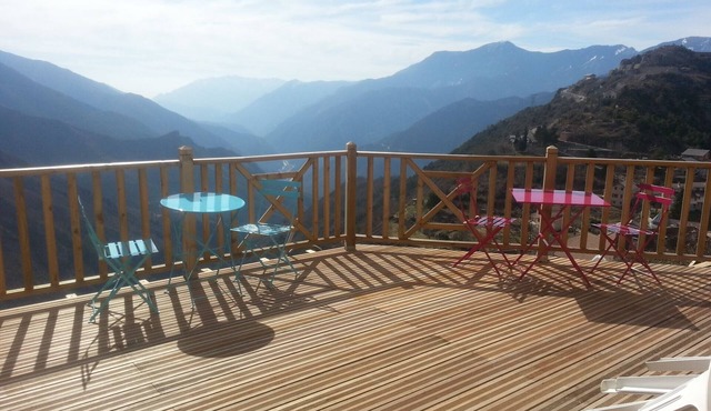 Comfortable house in the mountains in the Mercantour doors