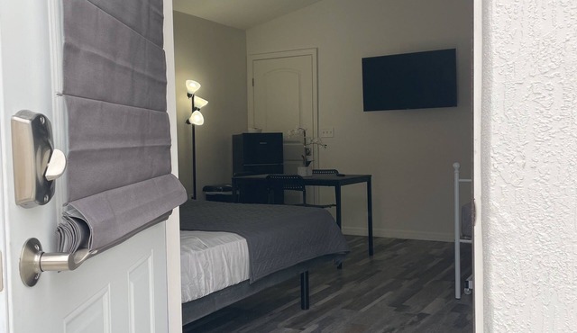 Comfortable king studio