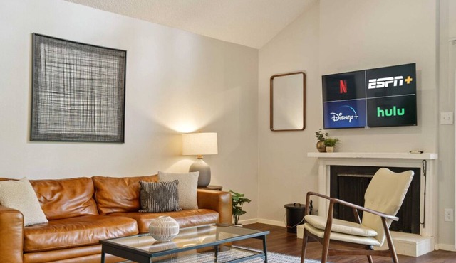 Comfortable Living in ATX | Private Deck + Office