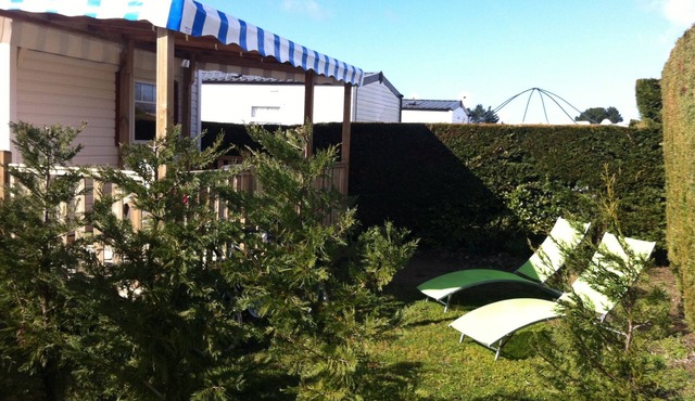 Comfortable mobile home (reversible air conditioning, heating, insulation +) in La Palmyre