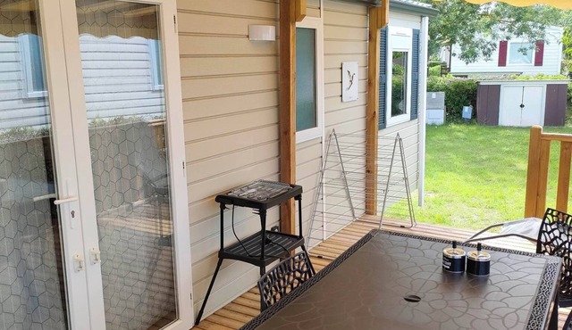 Comfortable mobile-home rental in a 4* campsite, Le lac des rêves.