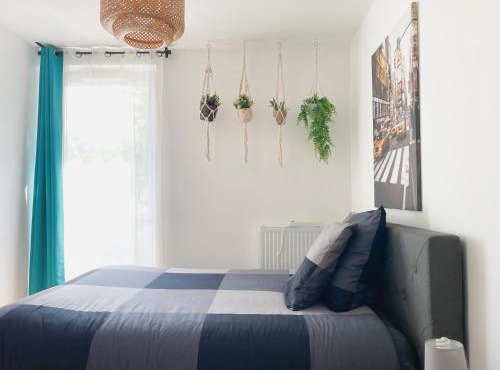 Comfortable rooms in Nanterre University near La Defense Arena and Paris with very good wifi