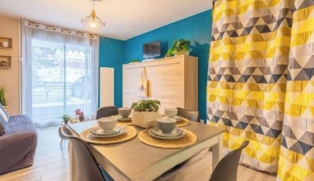 Comfortable studio at the foot of the slopes - 6/7 pers, direct lift access