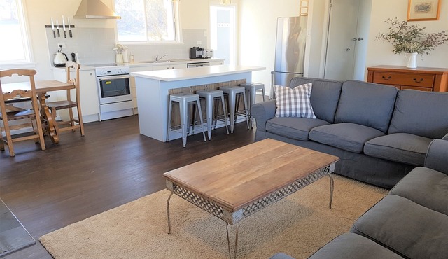 Comfortable self-contained, three-bedroom cottage sleeping up to 8 people