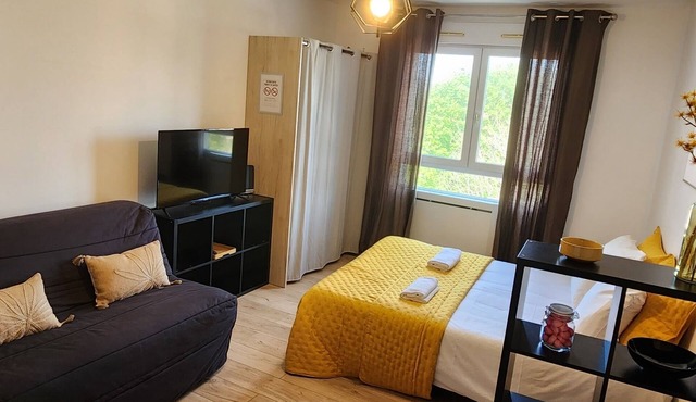 Comfortable studio 28m2 Bellecroix district Metz