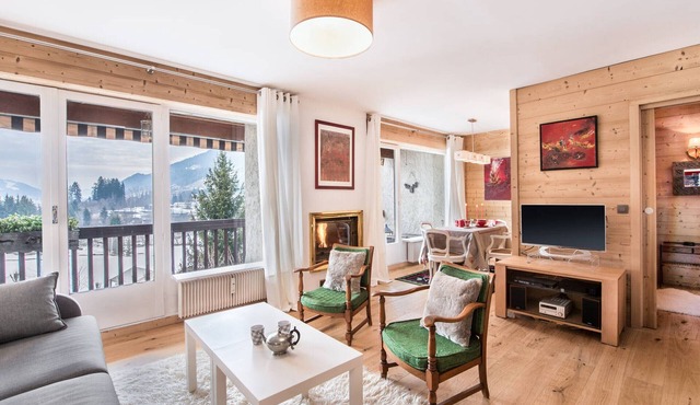 Comfortable Studio Cabin, Megève, Near Center