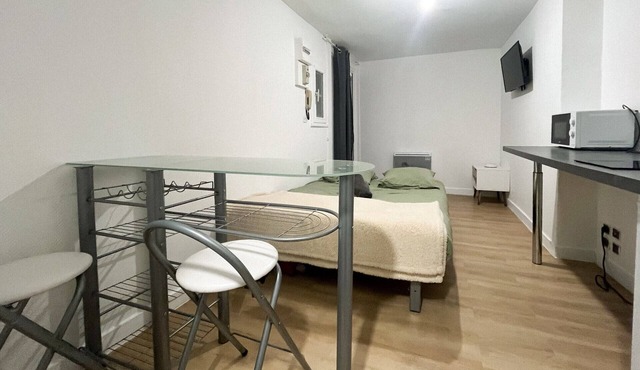 Comfortable studio for 2 near downtown Angers