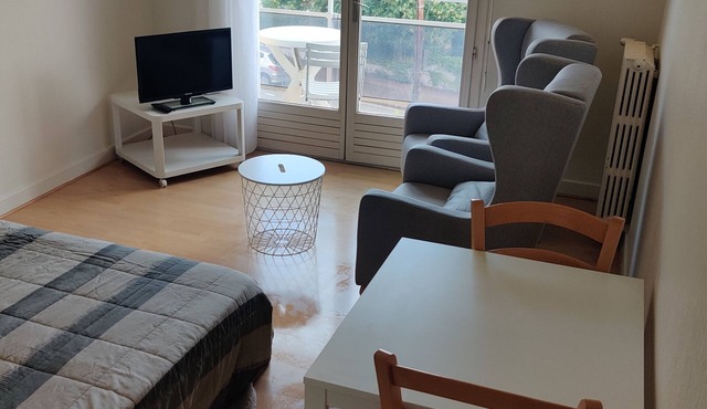 Comfortable studio with balcony in Chatel Guyon