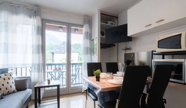 Comfortable studio for 4 near cable car in Vielle-Aure
