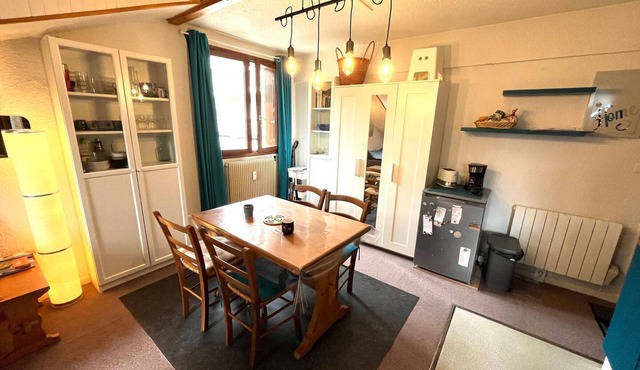 Comfortable studio in Méaudre for 3 with parking