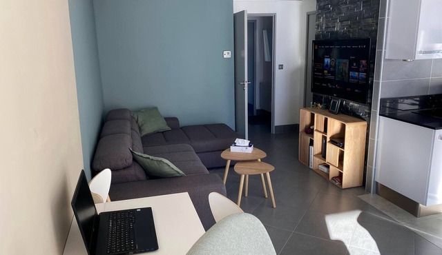 Comfortable T3 for 8 with balcony in Peyragudes, ski-in access, free shuttle