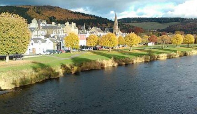 Comfortable town pad with a river view
