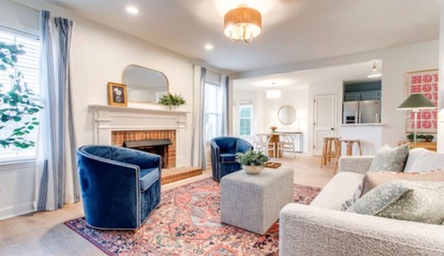 Comfortable Home with Private Yard and Fire Pit