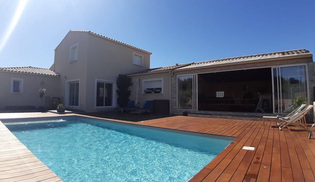 Comfortable villa between the Mediterranean and the Corbières