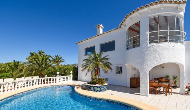 Comfortable villa 6 guests | CUMBRE DEL SOL | Open sea views
