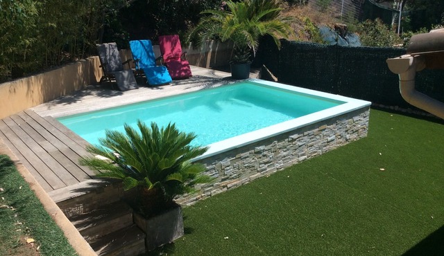 Comfortable villa in residential area 5 minutes from the beach