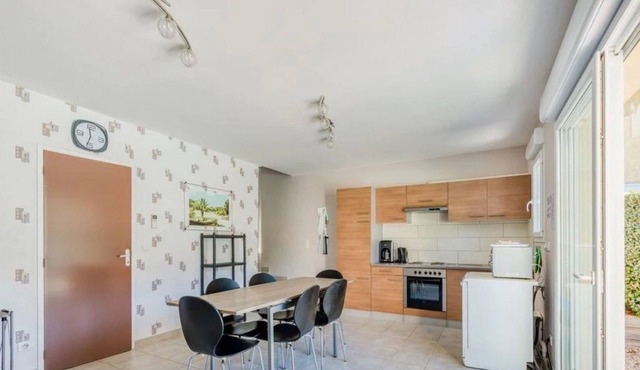 comfortable villa with shared pool on a private estate