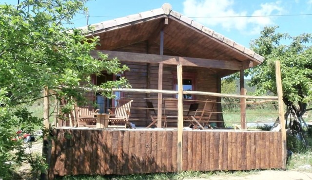 Comfortable wooden house in the heart of nature