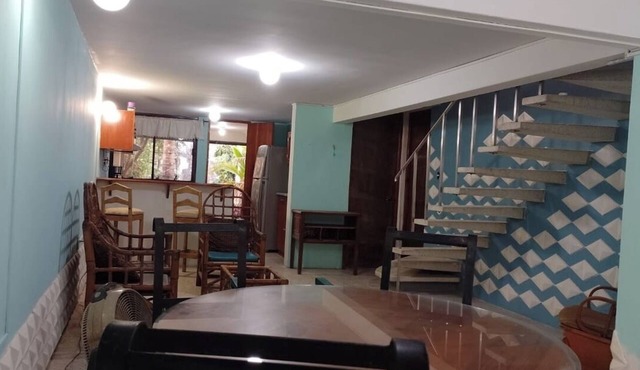 Comfy 3-bedroom beach house with AC in Boca del Río
