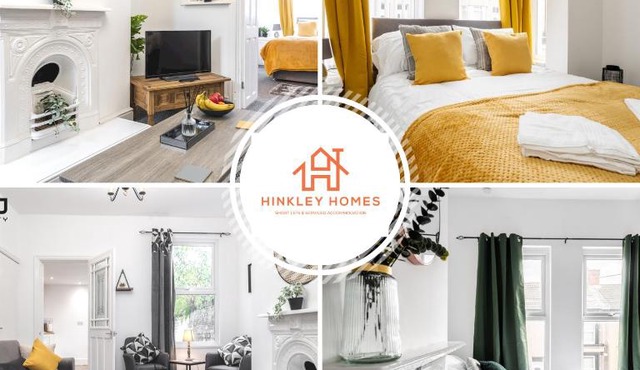 Comfy 4bed Home - Free Parking, Wifi - Long Stays Welcome By Hinkley Homes Short Lets & Serviced Accommodation