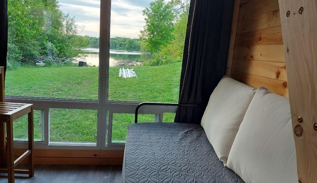 Comfy and Cozy BUNKIE (Camping cabin - glamping)