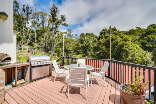 Comfy Aptos Apartment Near Beaches and Santa Cruz!