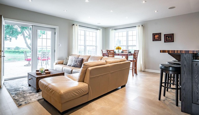 Comfy Pet Friendly Renovated Niagara Vineyard 2 Bdrm Farm Home