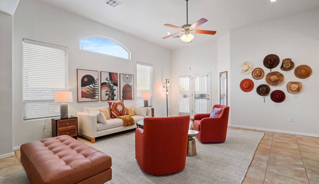 Comfy SW Home with Private Yard & Mountain Views!