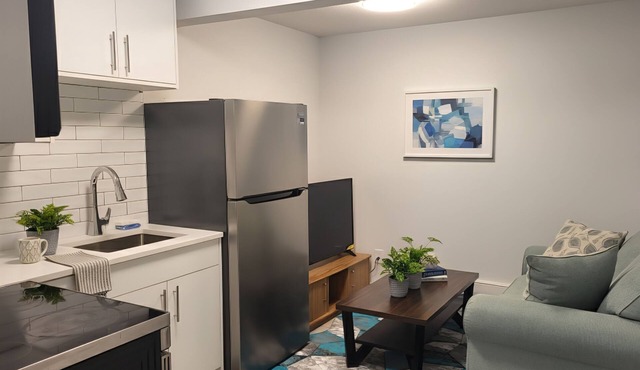 Comfy Two Bedroom Basement suite with wifi, laundry and private entry.