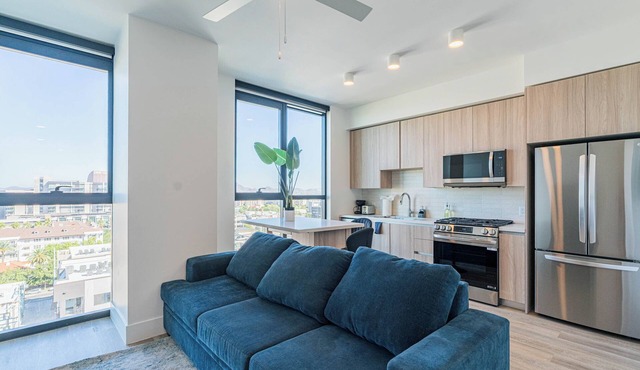 Comfy1BR w/Pool, Fitness Center & Washer/Dryer