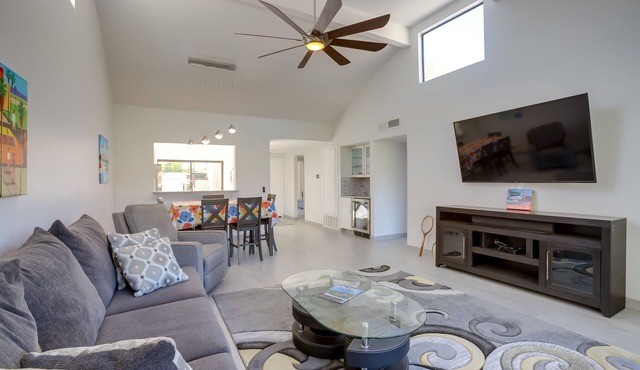Community Perks, 2 Patios: Cathedral City Condo!