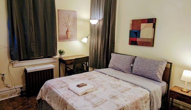 Compact Unit with private bath