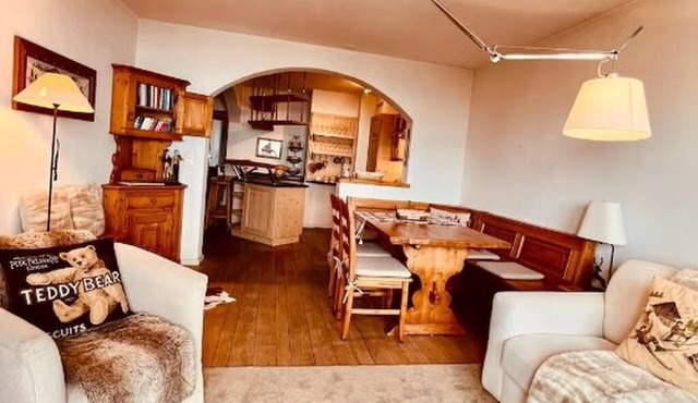 Complete apartment in the center of Crans-Montana