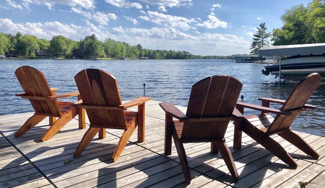 COMPLETELY REMODELED cabin on Daggett WFC 2024 23FT PONTOON INCLUDED