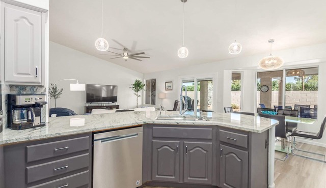 Completely remodeled home in a great retirement community!