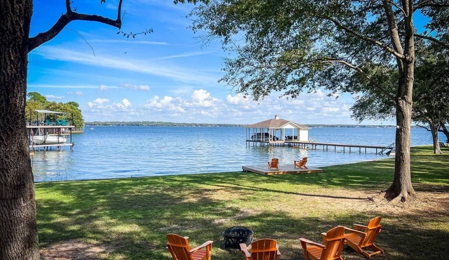 Completely Renovated Open Waterfront Sunrise View Midcentury-Modern Private Home