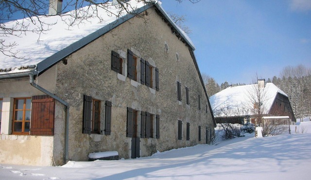 Comtoise farmhouse sleeps 10, Haut Doubs, Swiss border, rated 4 épis