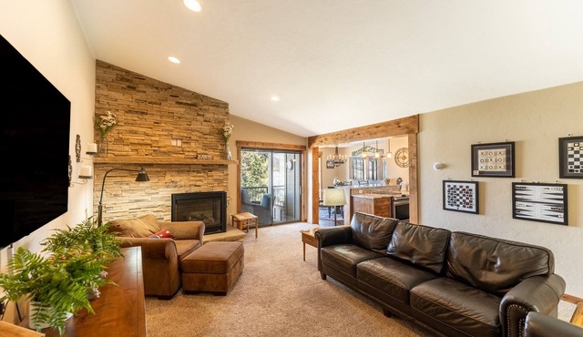 Condo in Dillon Overlooking Amphitheater & Sweeping Mountain & Lake Views!