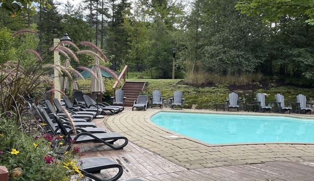 Condo nestled in nature located across from Mont Tremblant.