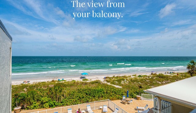 Condo On The Beach - Ocean View Balcony - Pool