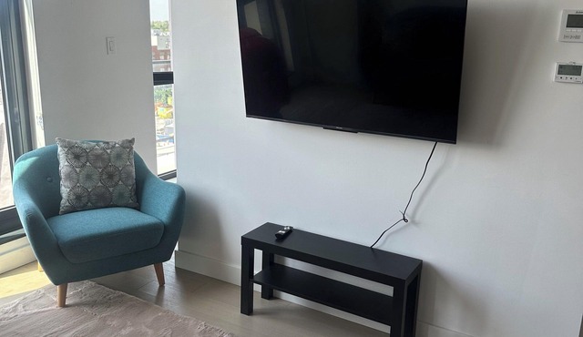 Condo or townhouse, designed for clean, modern living