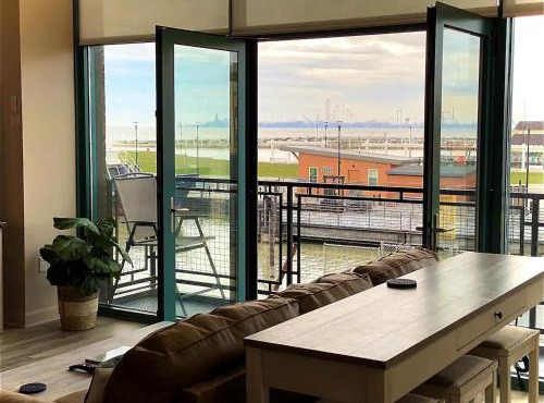 Condo with Lake & Cedar Point Views From Balcony.