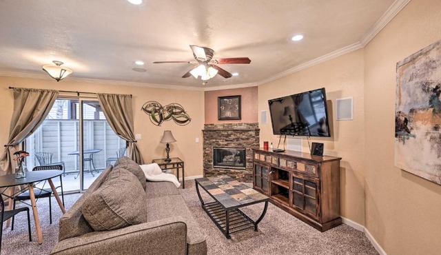 Condo with Patio and Pool Access in Greenwood Village!